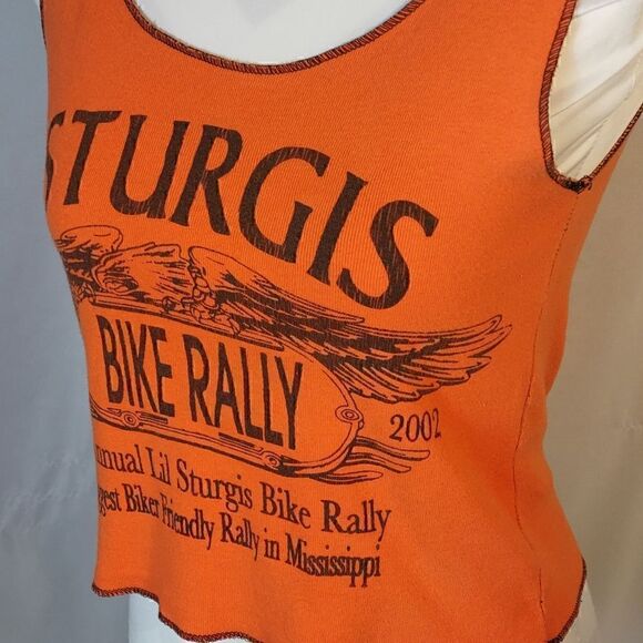 Sturges Mississippi Bike Rally Women's Cropped Tank Top - Picture 5 of 7
